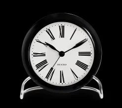 Roman Bordur Ø11 cm hvid/sort | Køb her Ure & Vejrstationer