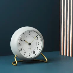 Sale Station Bordur Ø11 cm grå/hvid | Køb her Ure & Vejrstationer