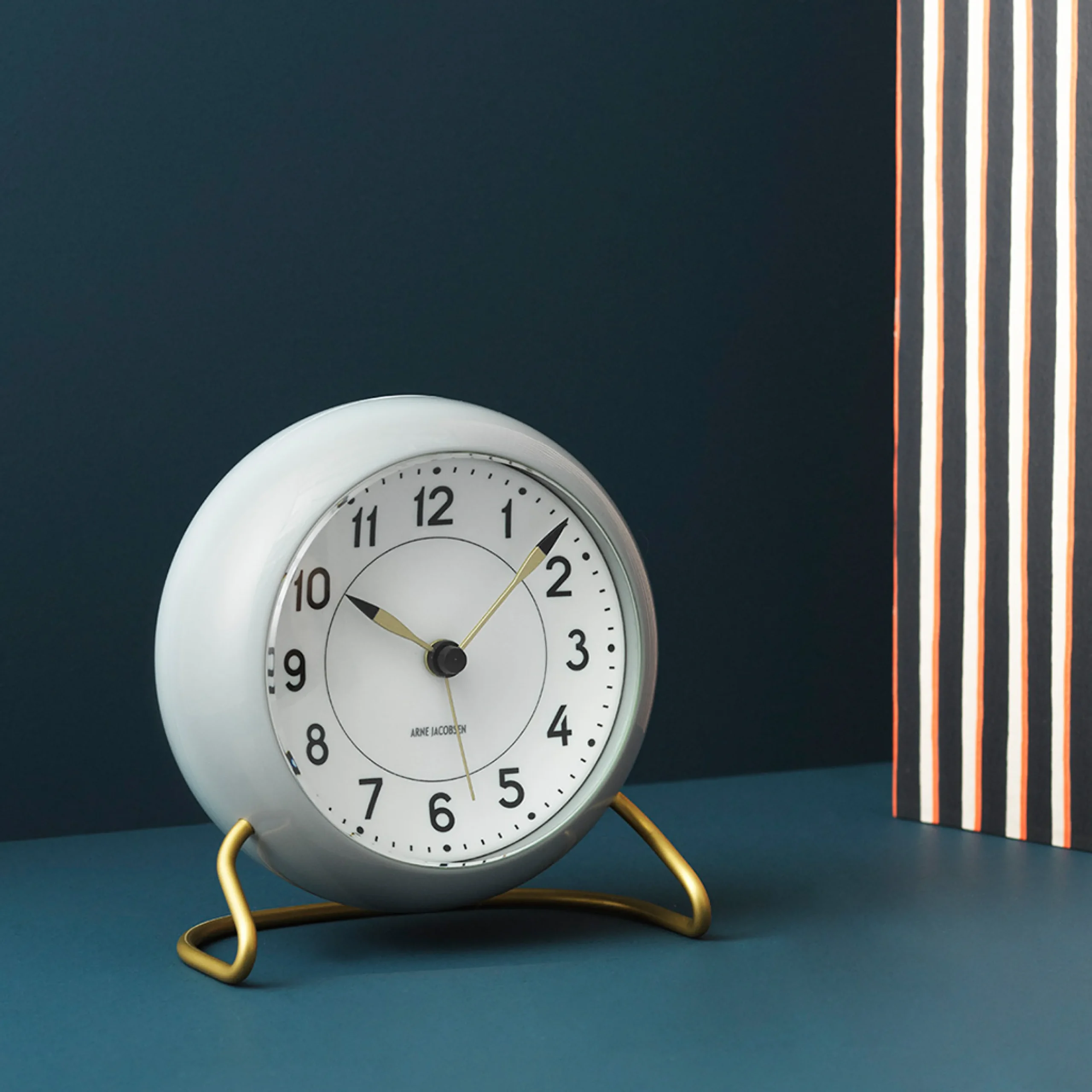 Sale Station Bordur Ø11 cm grå/hvid | Køb her Ure & Vejrstationer