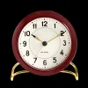 Sale Station Bordur Ø11 cm bordeaux/hvid | Køb her Ure & Vejrstationer