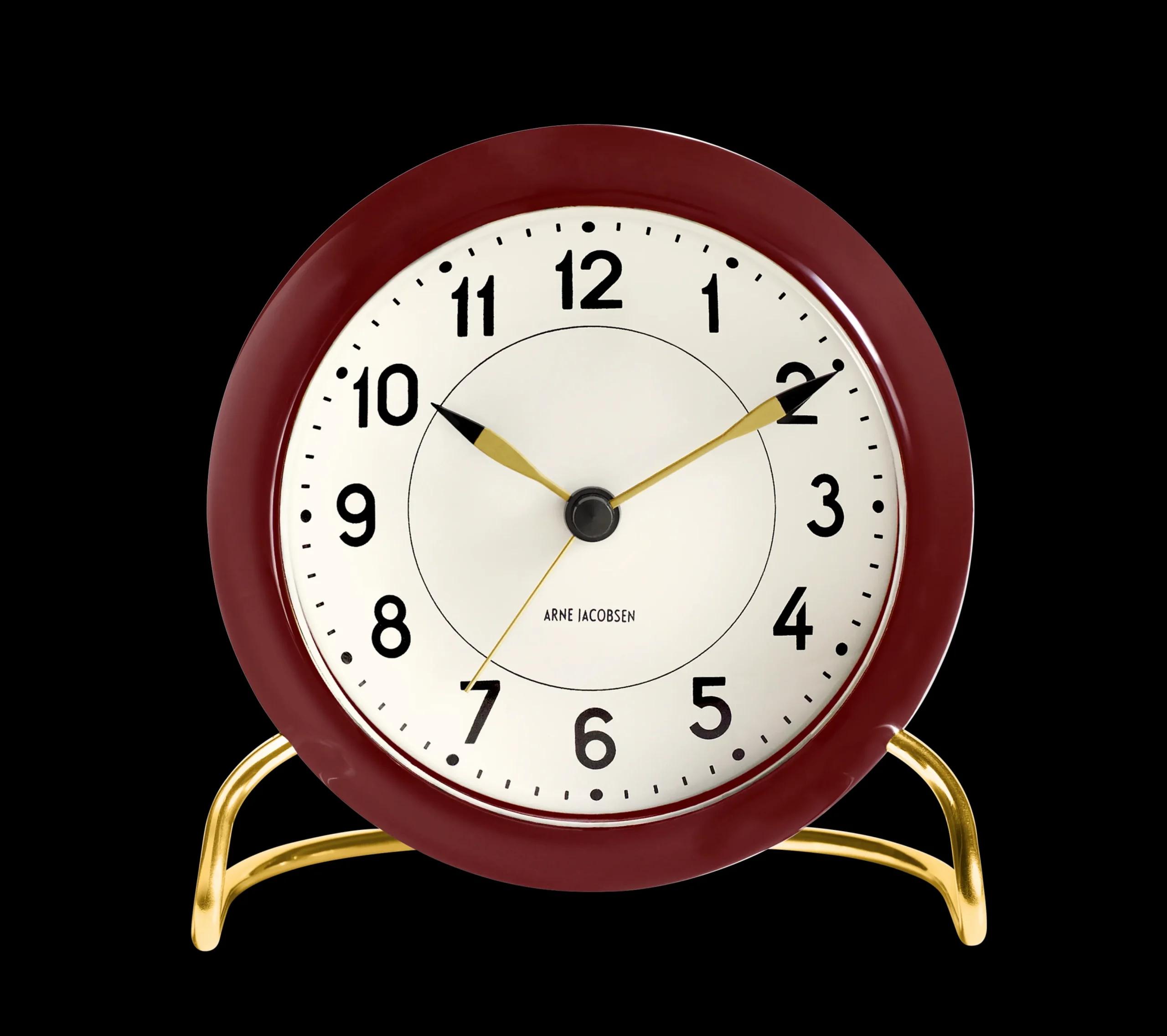 Sale Station Bordur Ø11 cm bordeaux/hvid | Køb her Ure & Vejrstationer