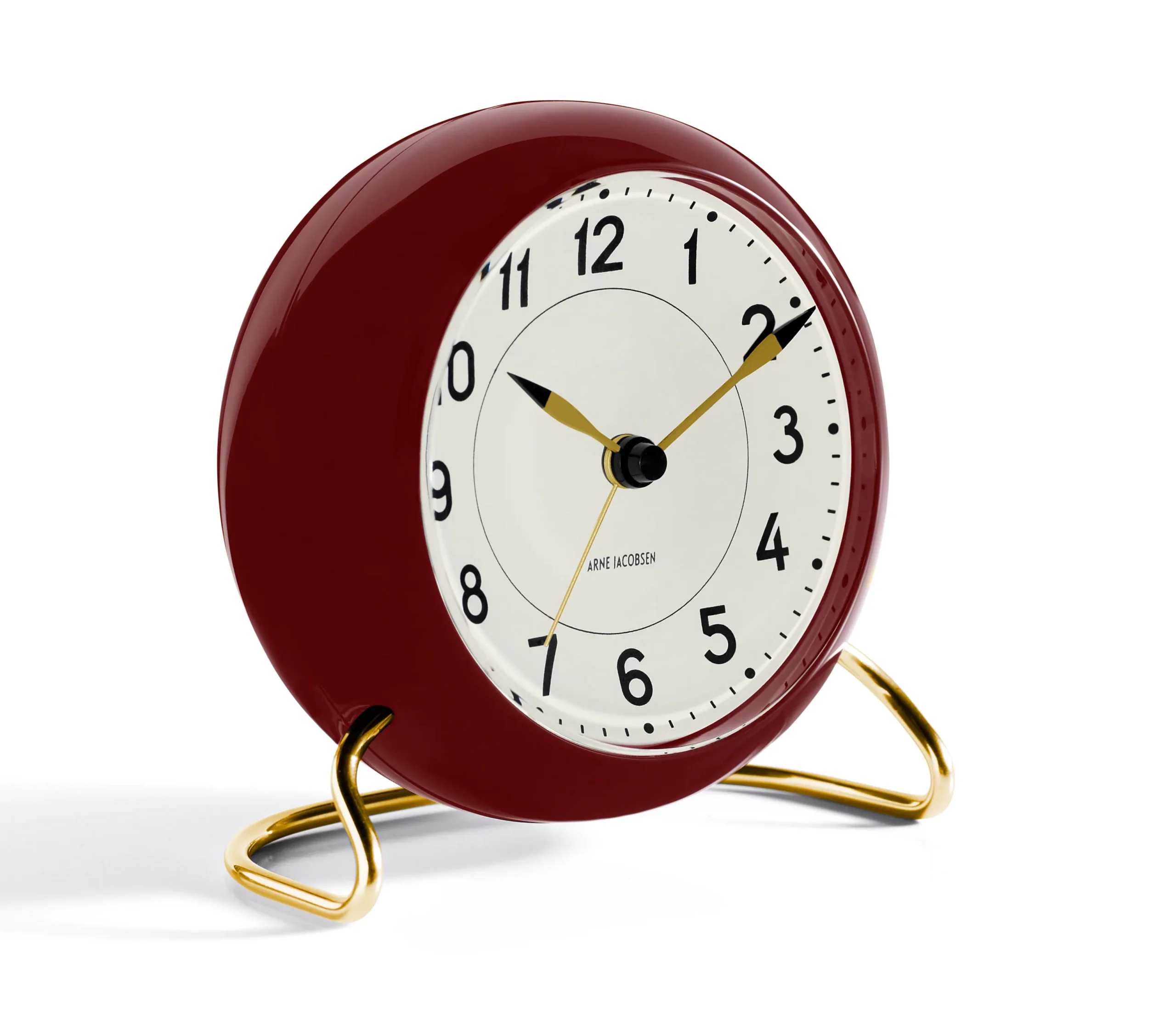 Sale Station Bordur Ø11 cm bordeaux/hvid | Køb her Ure & Vejrstationer