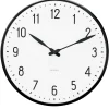New Station Vægur Ø29 cm hvid/sort | Køb her Ure & Vejrstationer