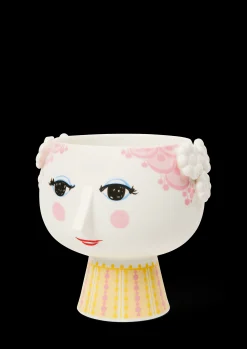 Sale Eva Urtepotteskjuler på fod Ø15.5 cm pink Vaser & Urtepotteskjulere|Urtepotter