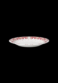 New Guirlande Juletallerken Ø20 cm rød | Køb her Frokosttallerkener|Stel