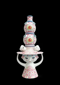 Best Vase H50 cm i rosa fra serien Lady with hat Nyheder|Vaser & Urtepotteskjulere