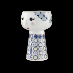 Best Vase H18.5 cm i blå fra serien Eva | Køb her Vaser & Urtepotteskjulere