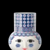 Discount Vase H20 cm i blå fra serien Olga | Køb her Nyheder|Vaser & Urtepotteskjulere