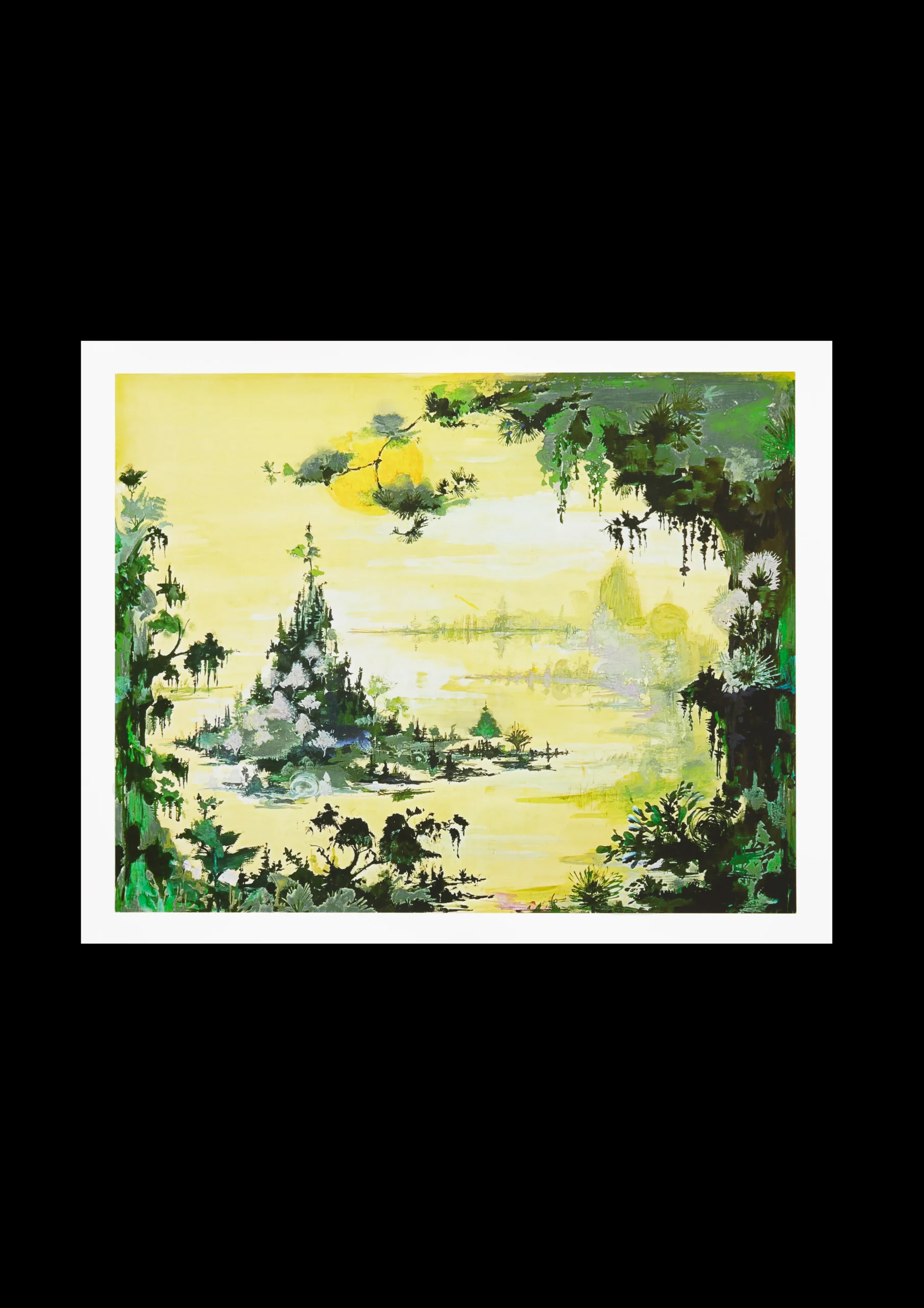 Wiinblad Curtain, 50x40 cm multi | Køb her Børn Plakater Og Postkort|Børneplakater
