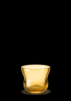 Discount Calabas Fyrfadsstage Ø8.5 cm amber | Køb her Lysestager & Stearinlys|Fyrfadsstager