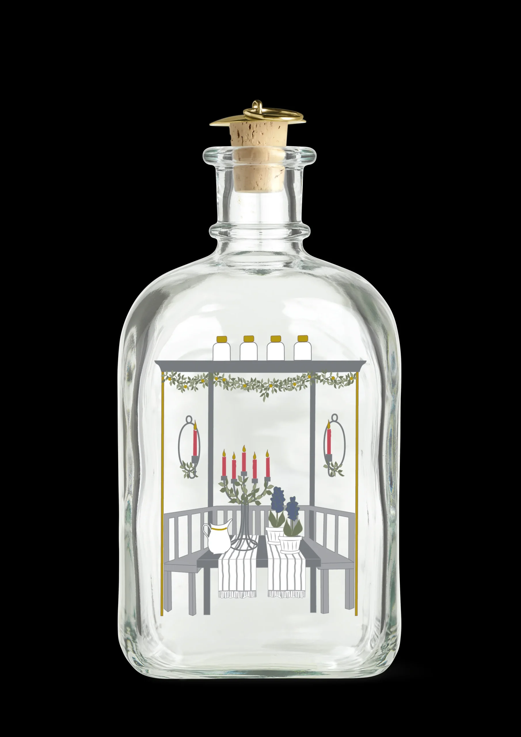 Hot Christmas Juleflaske 2024 73 cl multi | Køb nu Karafler