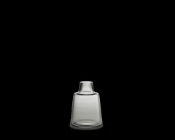 Online Flora Vase kort hals H12 smoke | Køb her Vaser & Urtepotteskjulere