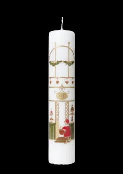 Christmas Kalenderlys 2023 Ø5 cm multi Lysestager & Stearinlys|Lysestager & Stearinlys