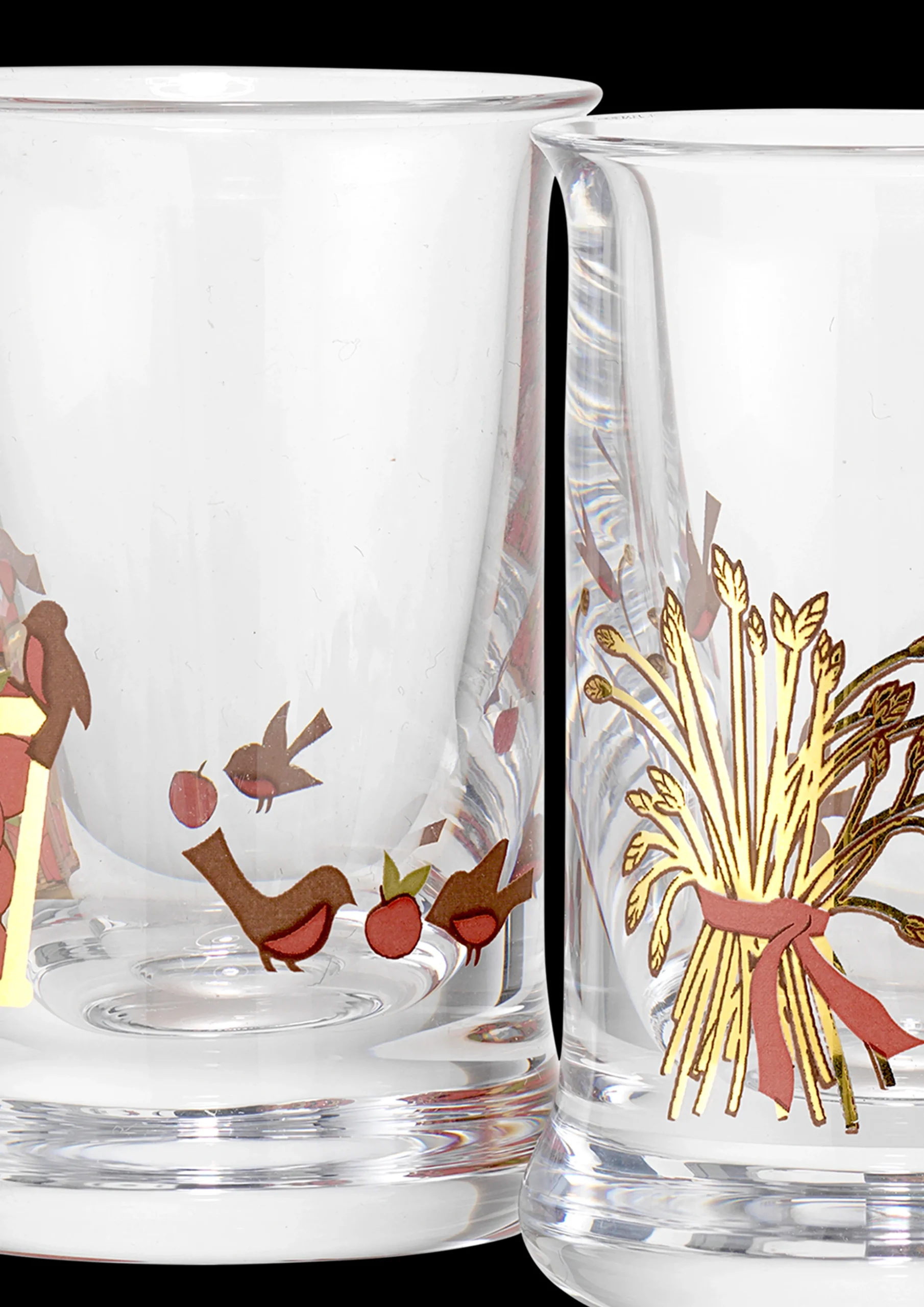 Outlet Juledramglas 2022 3 cl 2 stk. i Multi fra serien Christmas Drinksglas|Drinksglas