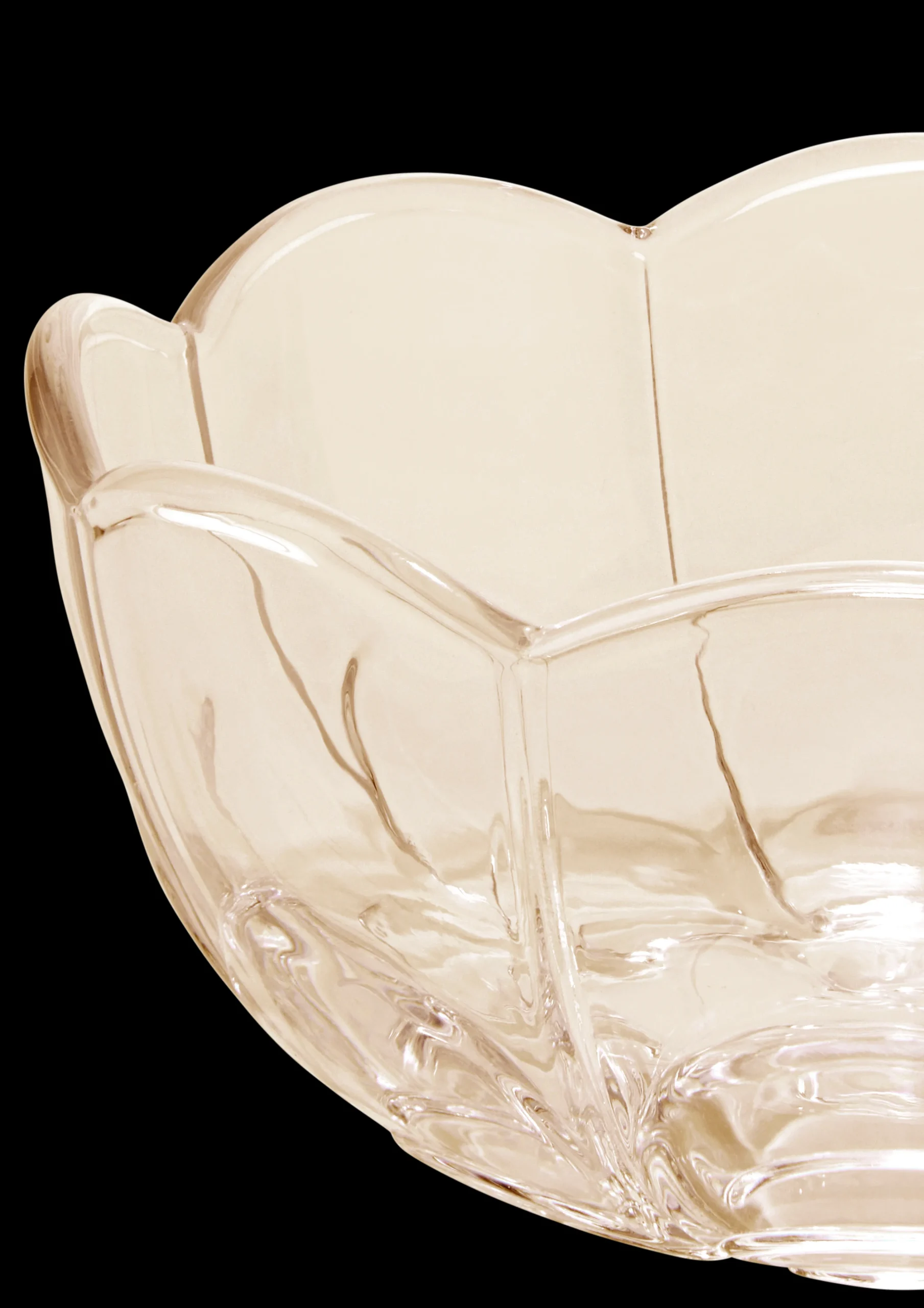 Discount Lily Skål Ø13 cm toffee rose 2 stk. - Køb her Serveringsskåle
