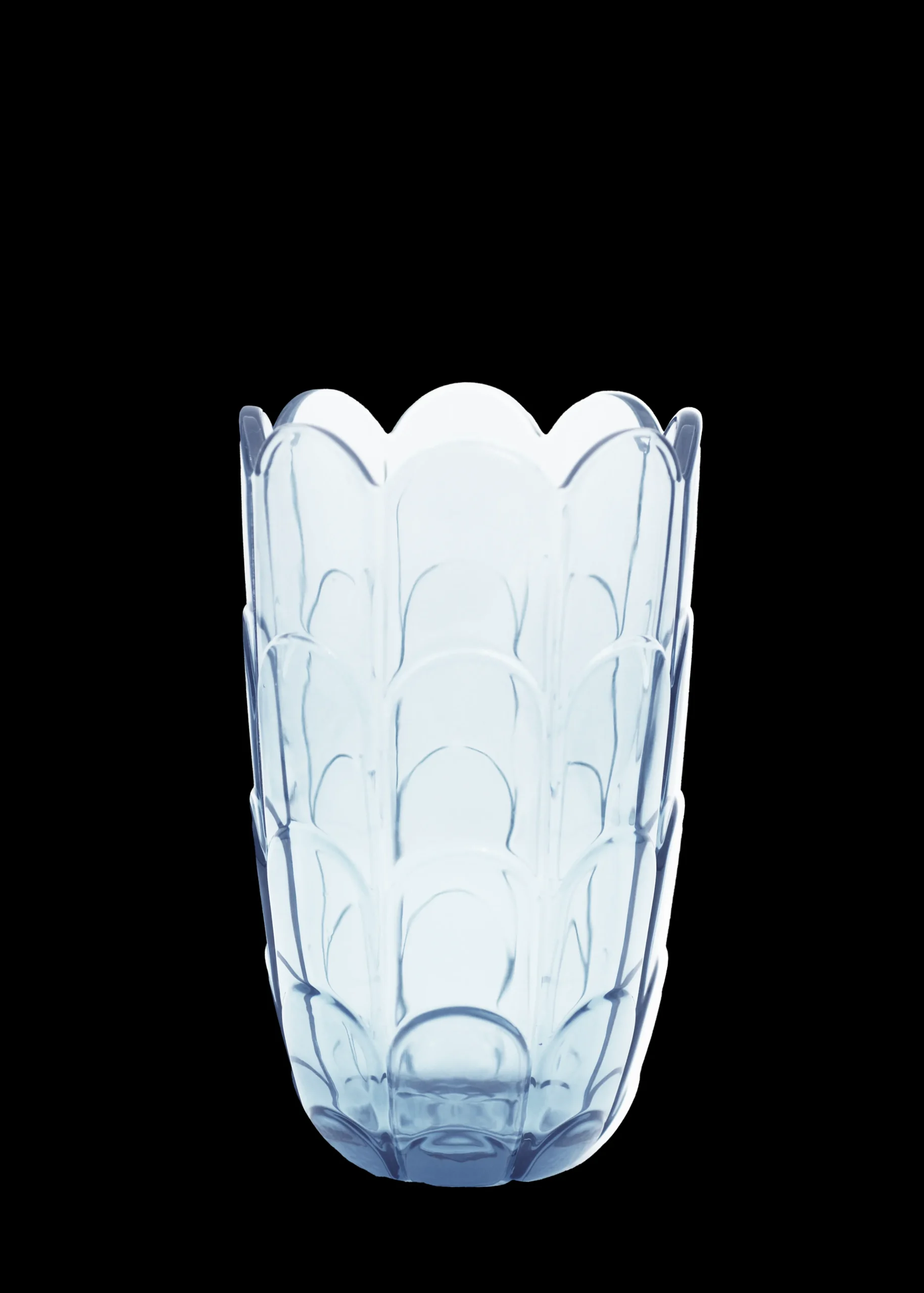 Lily Vase H19 cm blue iris | Køb hos os Vaser & Urtepotteskjulere