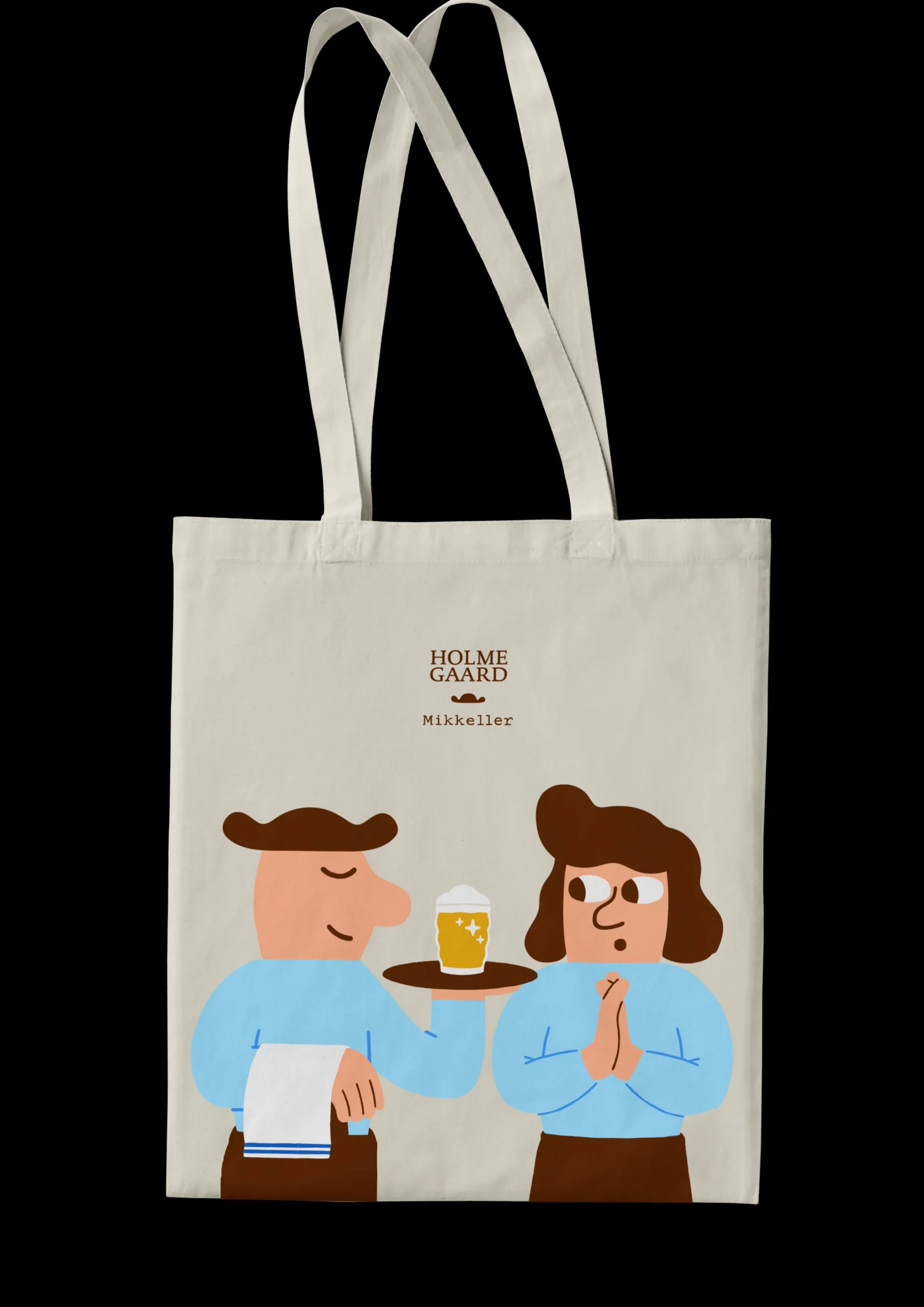 Clearance Mikkeller Mulepose 45x40 cm | Køb hos os Tasker & Toilettasker