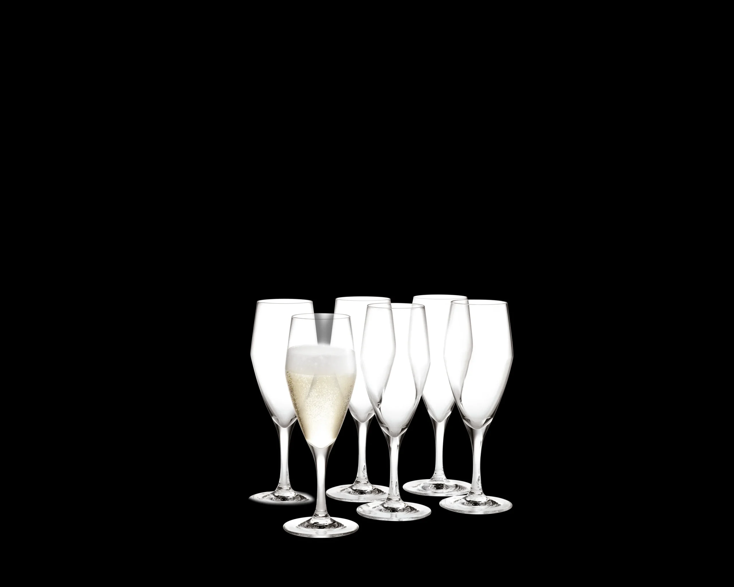 Hot Perfection Champagneglas klar 6 stk. | Køb her Champagneglas|Nytår
