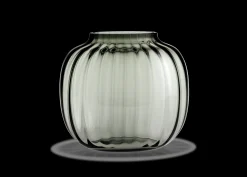 Sale Primula Oval Vase H17.5 smoke | Køb her Vaser & Urtepotteskjulere