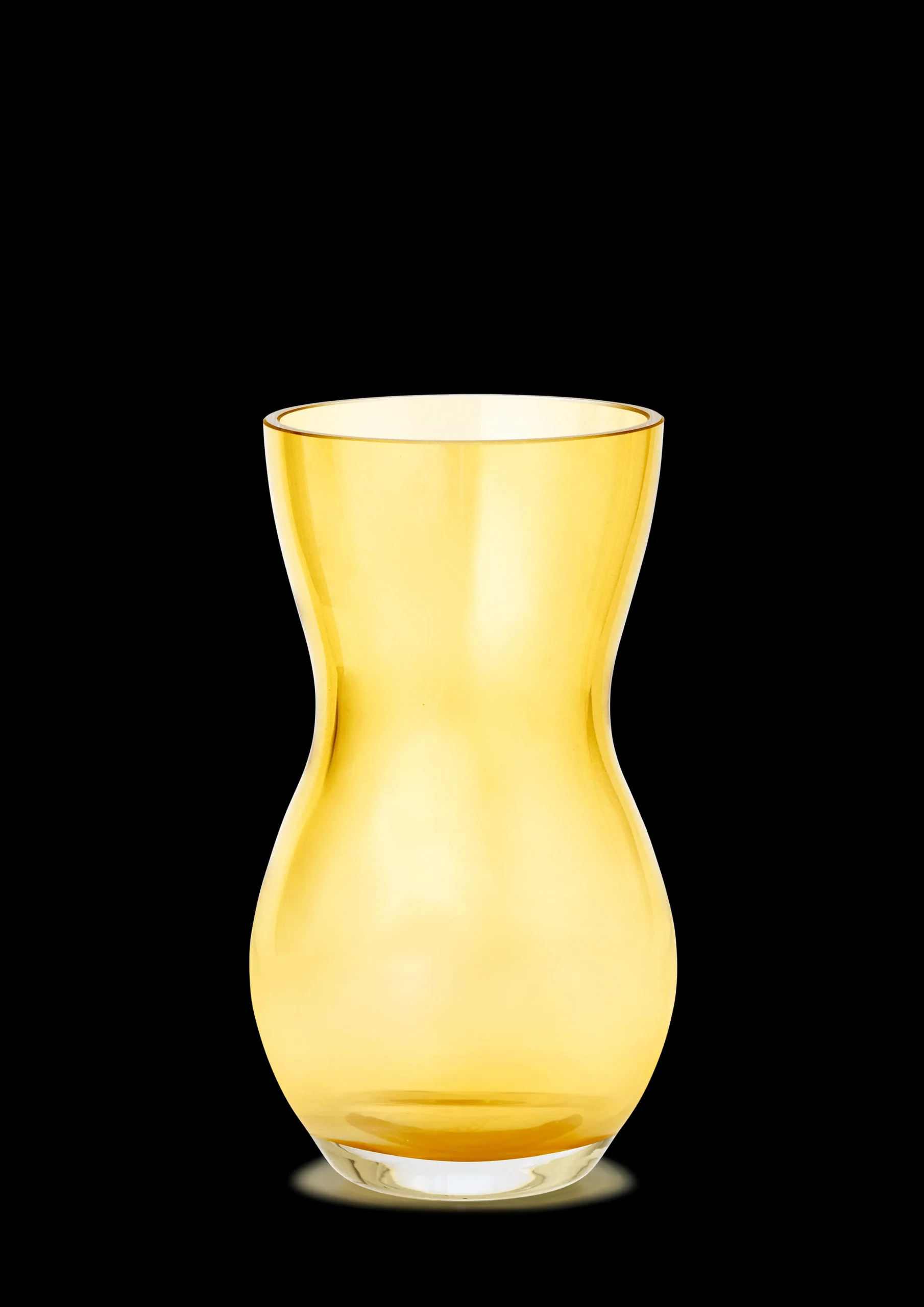 Vase H16 cm i gul fra serien Calabas | Køb her Vaser & Urtepotteskjulere