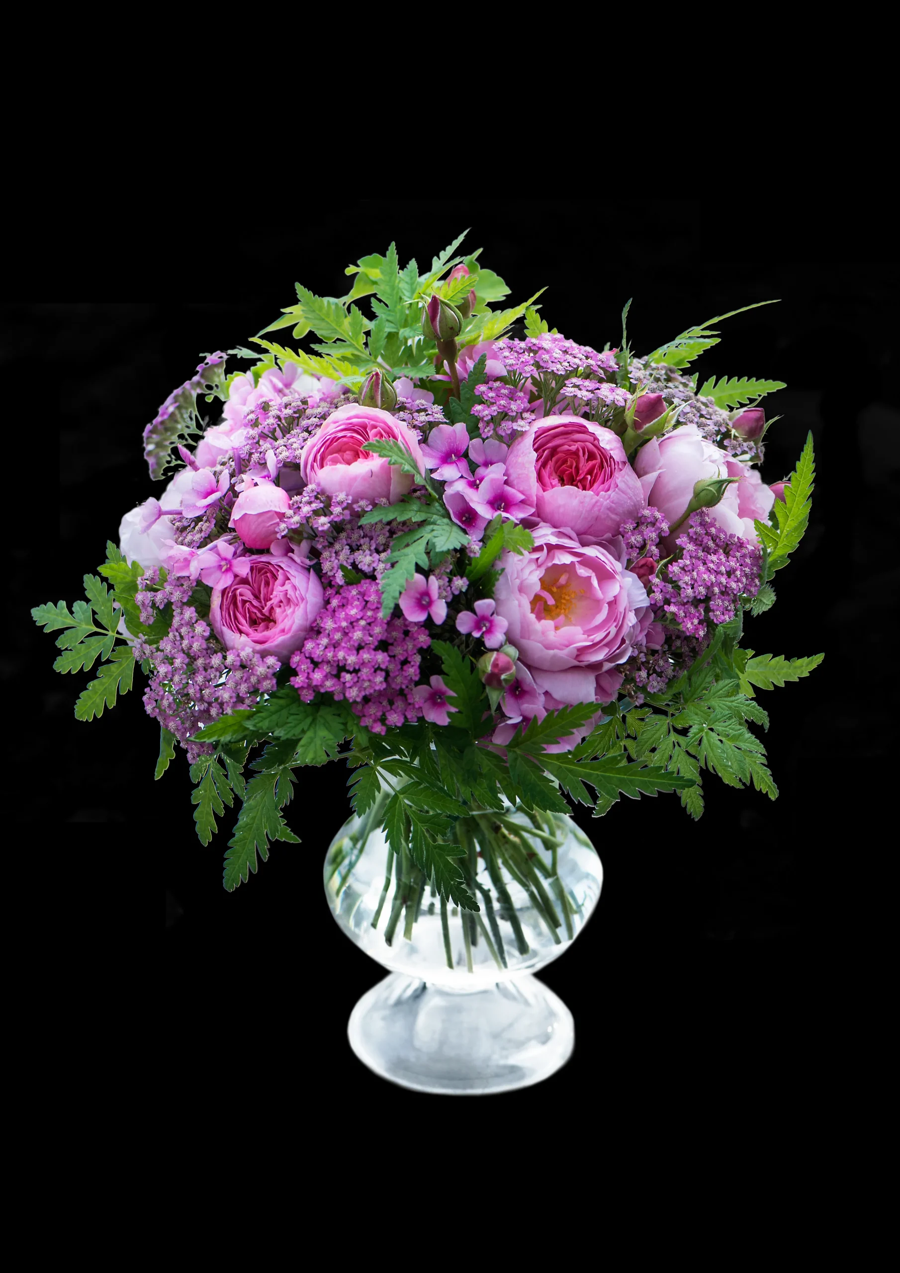 Discount Vase H24 cm i klar fra serien Old English Vaser & Urtepotteskjulere