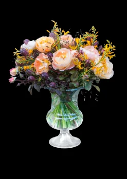 Discount Vase H24 cm i klar fra serien Old English Vaser & Urtepotteskjulere