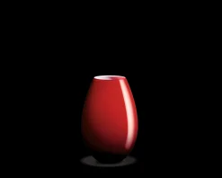Online Vase H20.5 cm i rød fra serien Cocoon | Køb her Vaser & Urtepotteskjulere