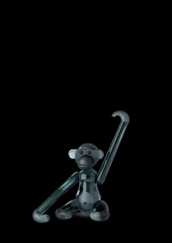 New x Kay Bojesen Abe Mini Smoke Glas, 7 cm Nyheder|Træfigurer & Skulpturer