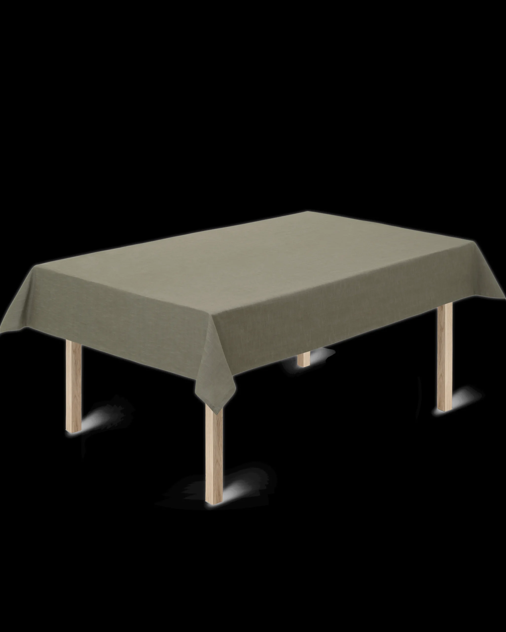 New Basic Bomuldsdug olivengrøn 150x220 cm| Køb her Duge|Duge