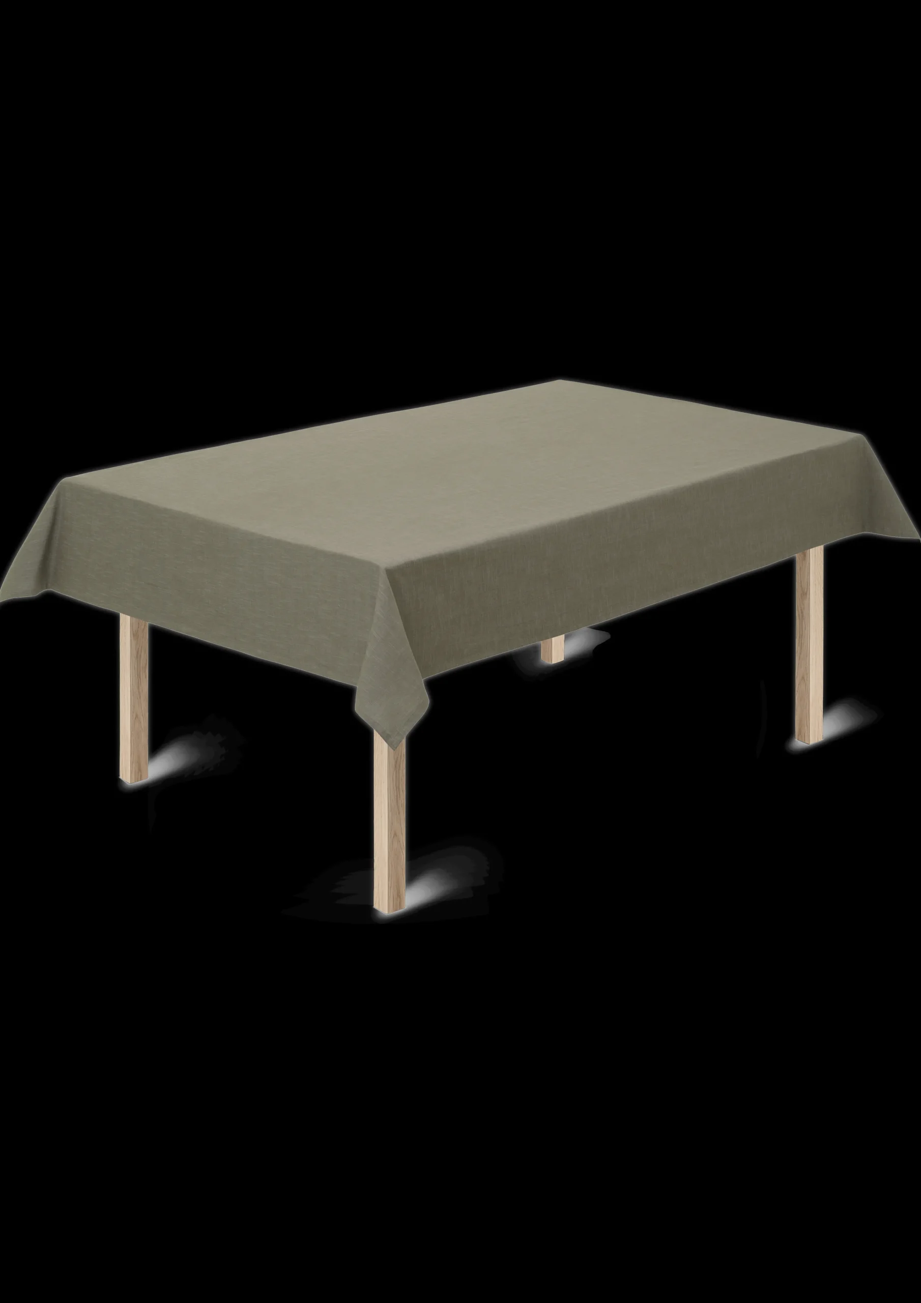 New Basic Bomuldsdug olivengrøn 150x270 cm| Køb her Duge|Duge