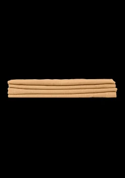 Sale Basic stofservietter, okker, 45x45 cm, 4 stk. – Køb her Servietter|Servietter