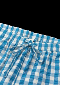 Clearance Bæk&Bølge Barbara pants XS blå/birk - Køb her Nattøj