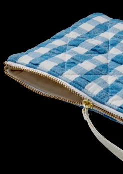 Bæk&Bølge Dalila Toiletbag 20x14 cm blå/birk | Køb her Tasker & Toilettasker