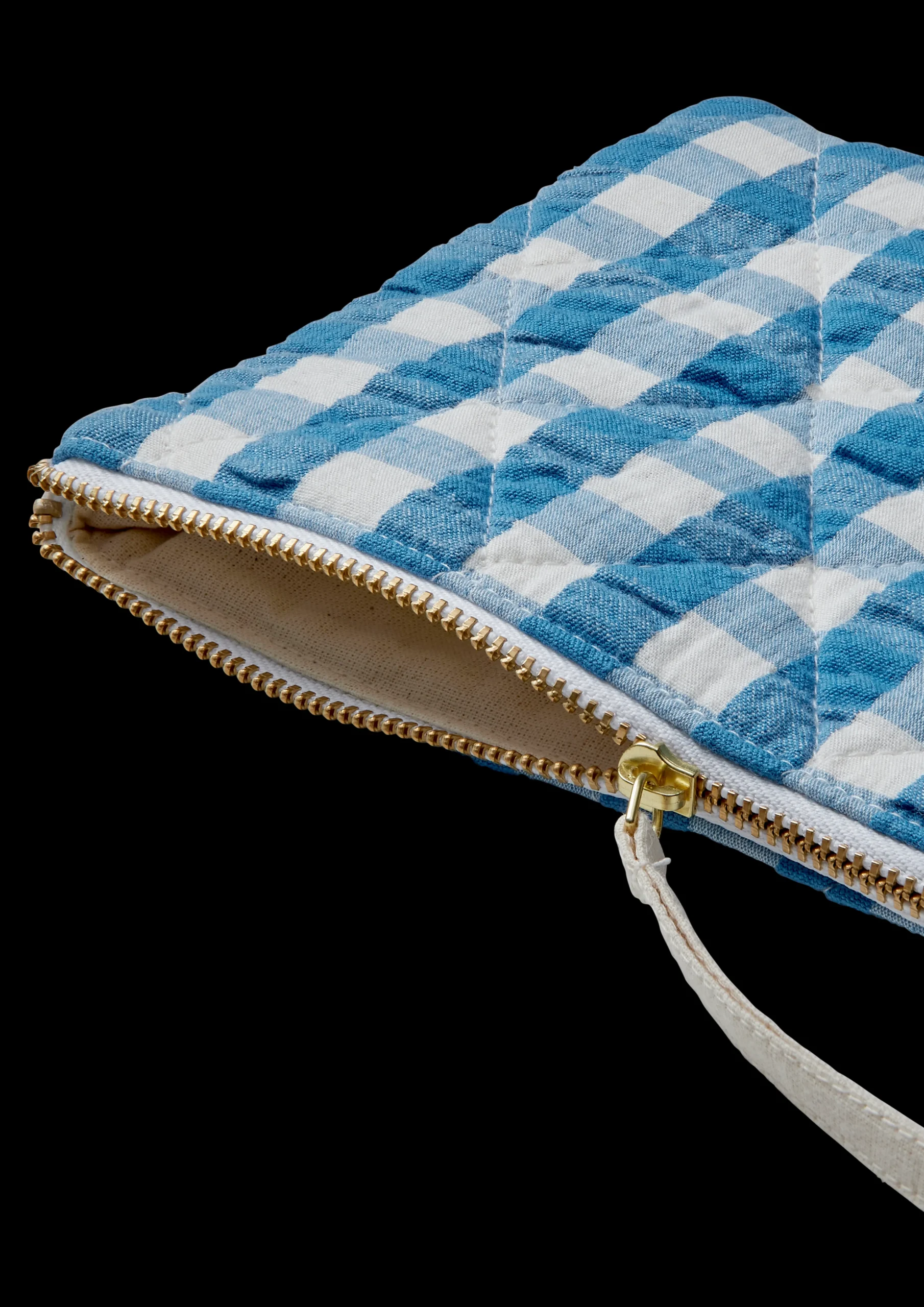 Bæk&Bølge Dalila Toiletbag 20x14 cm blå/birk | Køb her Tasker & Toilettasker