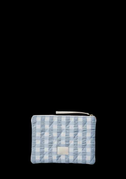 New Bæk&Bølge Dalila Toiletbag 20x14 cm Lys blå/Hvid Tasker & Toilettasker
