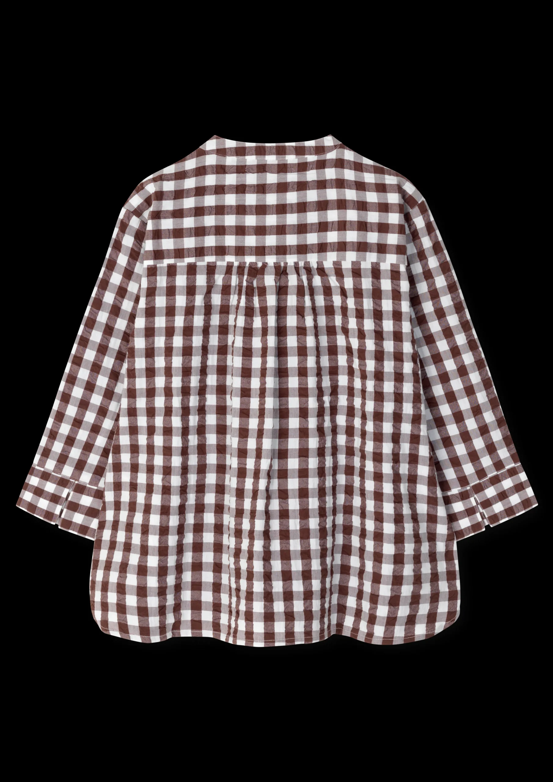 Online Bæk&Bølge Irene shirt XS chokolade/hvid | Køb her Nattøj|Toppe