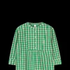 Discount Bæk&Bølge Irene shirt S/M grøn/sand | Køb her Nattøj|Toppe