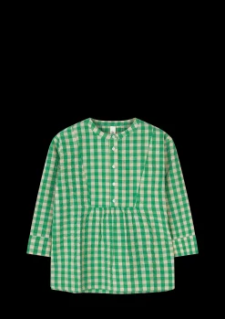 Discount Bæk&Bølge Irene shirt S/M grøn/sand | Køb her Nattøj|Toppe
