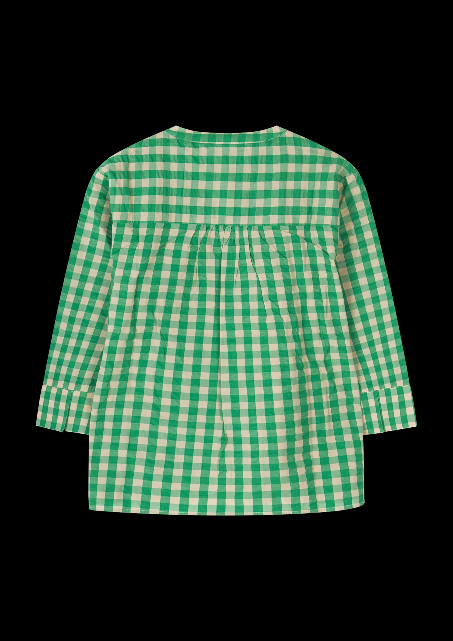 Discount Bæk&Bølge Irene shirt S/M grøn/sand | Køb her Nattøj|Toppe