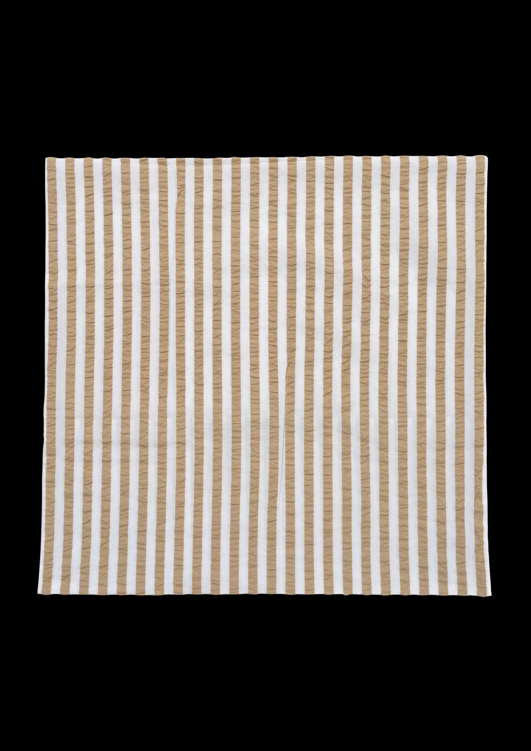 Outlet Bæk&Bølge Lines Pudebetræk 63x60 cm sand/hvid Pudebetræk