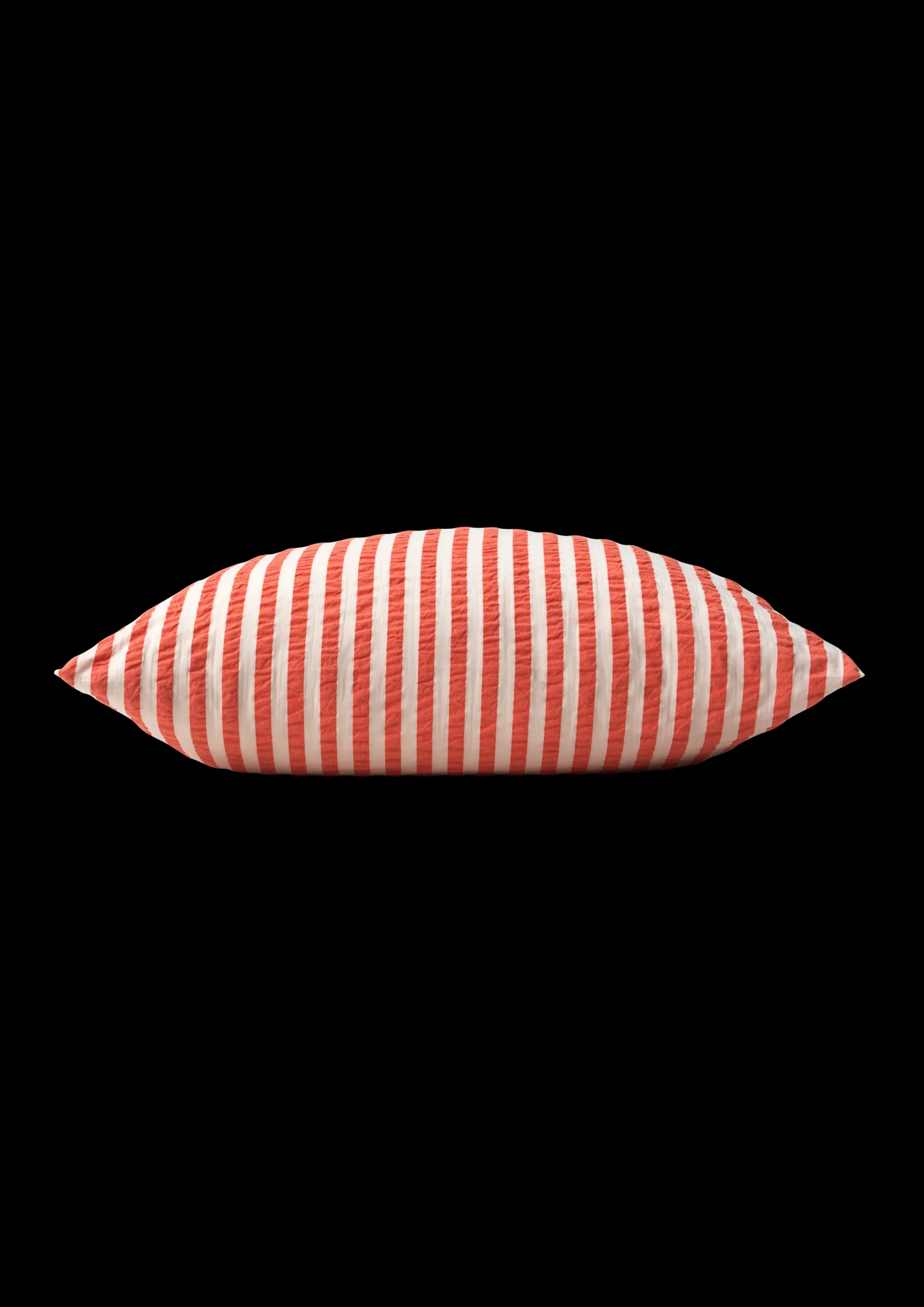 Clearance Bæk&Bølge Lines Pudebetræk 63x60 cm chili/birk DK Pudebetræk