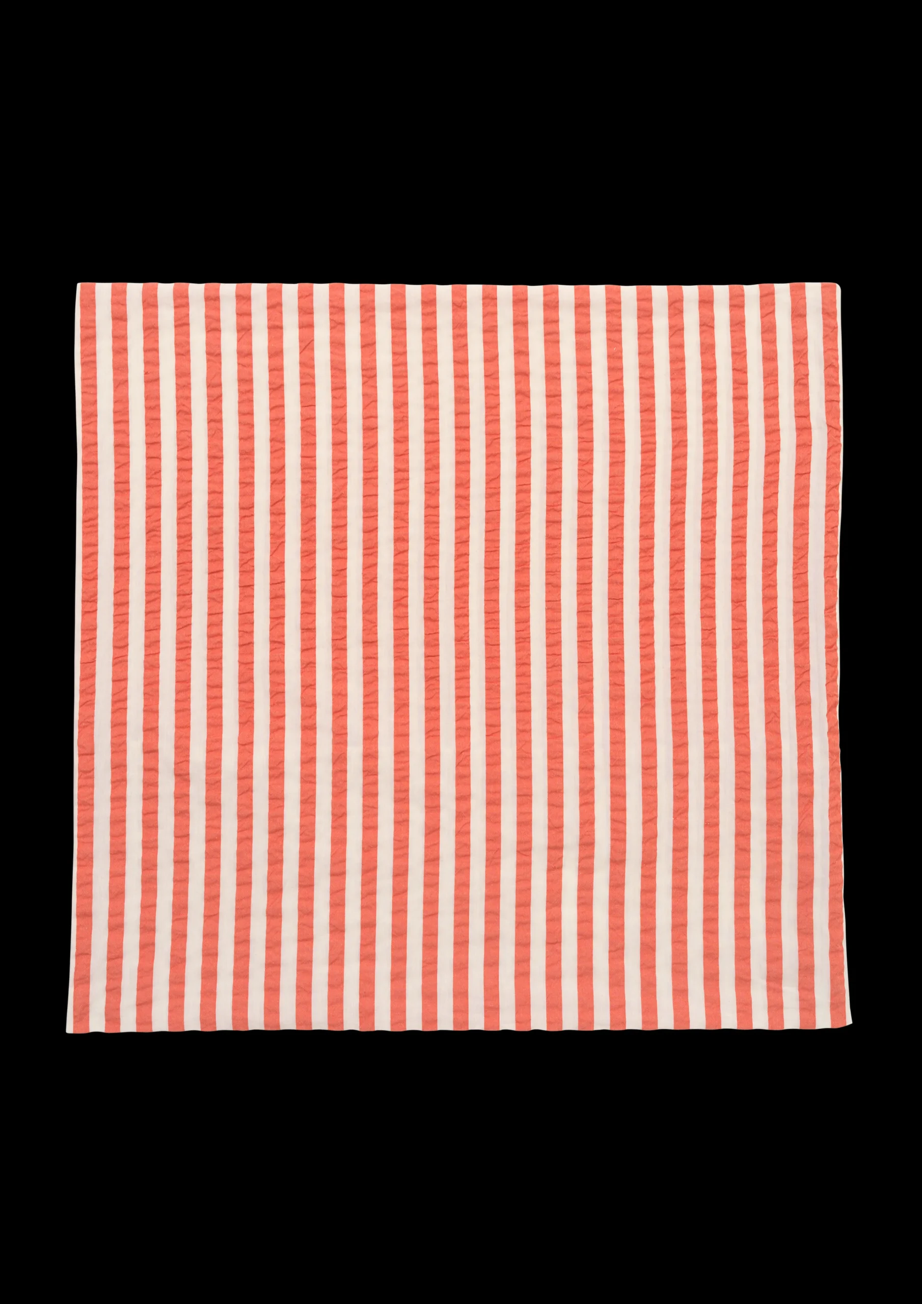 Clearance Bæk&Bølge Lines Pudebetræk 63x60 cm chili/birk DK Pudebetræk