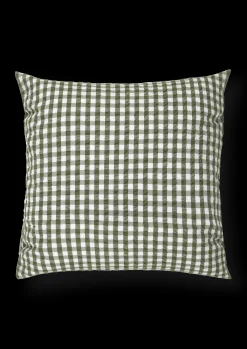 Hot Bæk&Bølge Pudebetræk 63x60 cm grøn/hvid DK | Køb her Pudebetræk