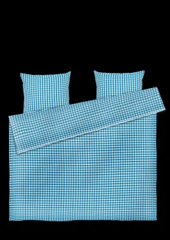 New Bæk&Bølge Sengetøj 200x220 cm blå/birk DK - Køb her Sengetæj