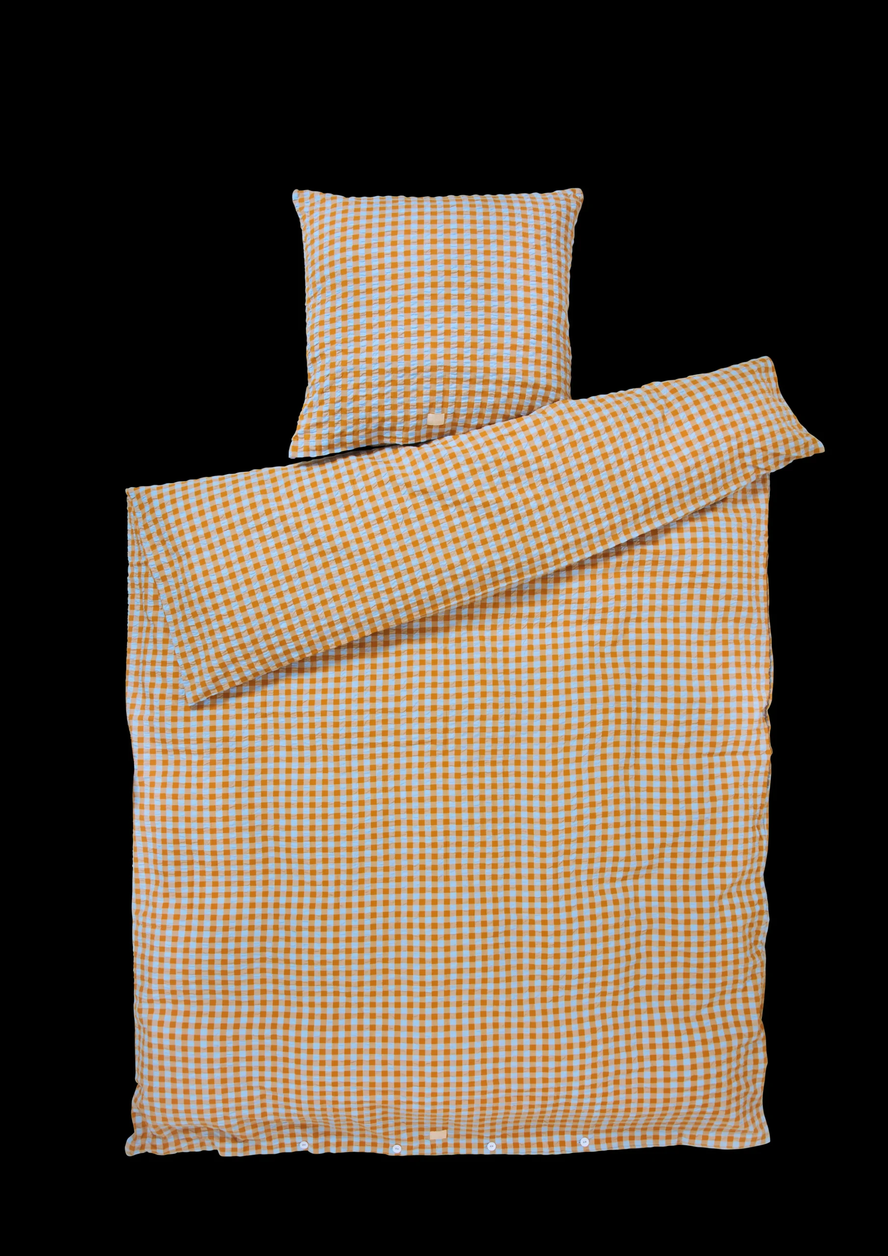 New Bæk&Bølge Sengetøj 150x210 cm lys blå/sand SE | Køb her Sengetæj
