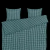 Clearance Bæk&Bølge Sengetøj 200x220 cm grøn/lys blå DK | Køb nu Sengetæj