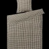 Outlet Bæk&Bølge Sengetøj 140x220 cm sort/sand DK | Køb her Sengetæj