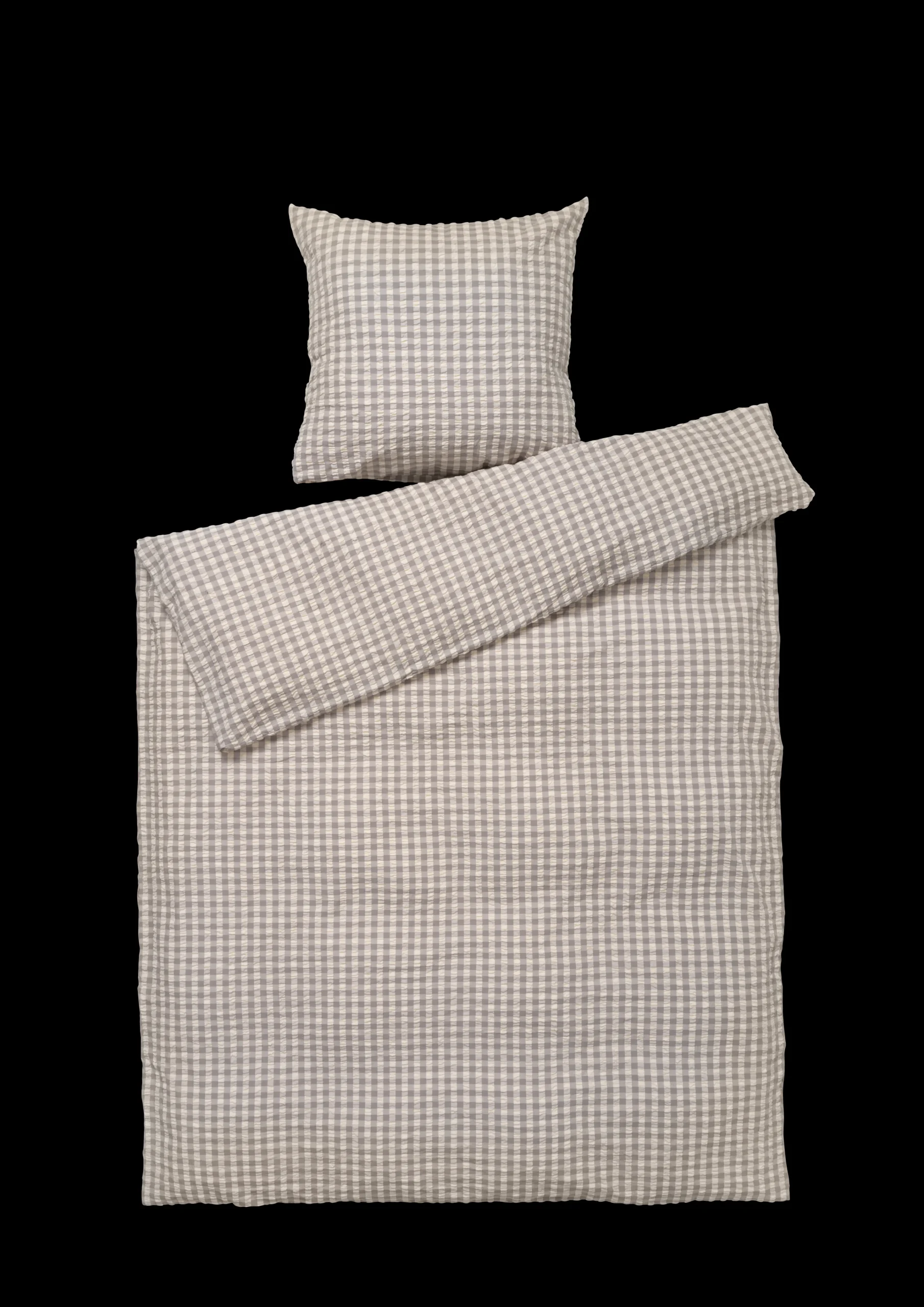 Sale Bæk&Bølge Sengetøj 150x210 cm grå/birk SE | Køb her Sengetæj