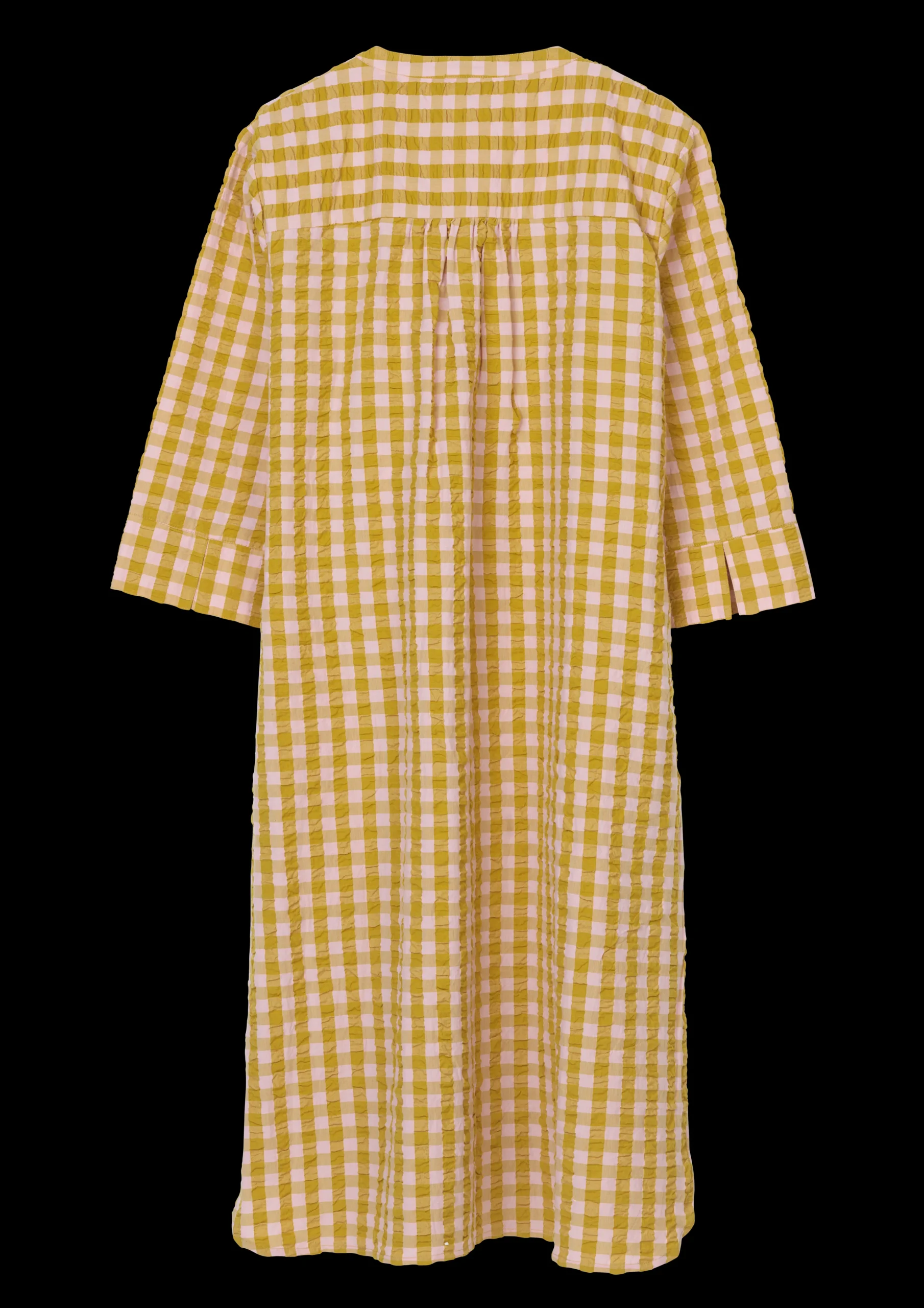 New Bæk&Bølge Sonja dress XS pink/okker | Køb her Kjoler|Nattøj