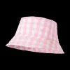 Outlet Bæk&Bølge Summer hat one size pink/hvid | Køb her Hatte
